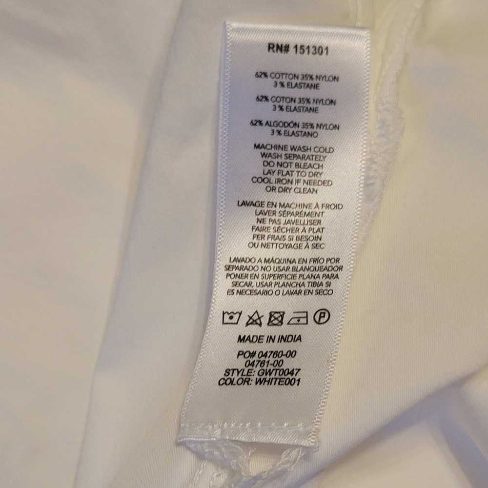 NWT GOOD AMERICAN CINCHED TUNIC SHIRT - Picture 4 of 16